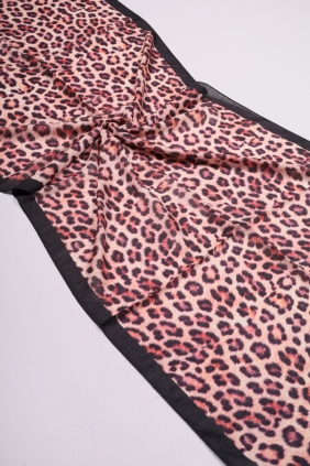 Scarfella Desenli Naturel Şal - Desen-75