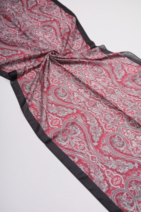 Scarfella Desenli Naturel Şal - Desen-76