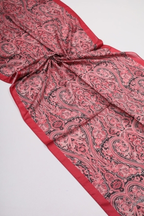 Scarfella Desenli Naturel Şal - Desen-76