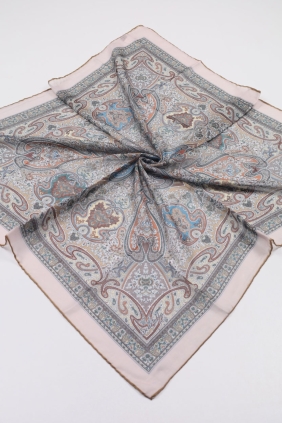 Scarfella Soft El Dikişli Eşarp Desen-314