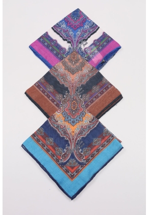 Scarfella Soft El Dikişli Eşarp Desen-315