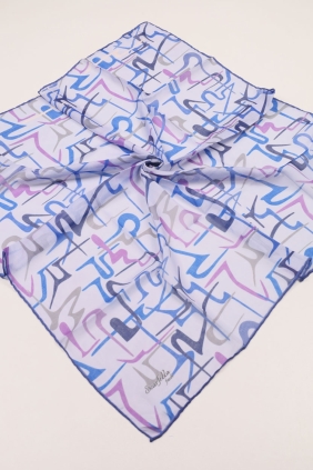 Scarfella Soft El Dikişli Eşarp Desen-316