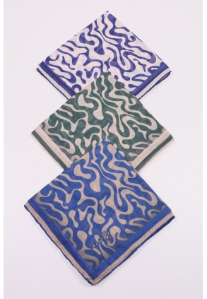 Scarfella Soft El Dikişli Eşarp Desen-317