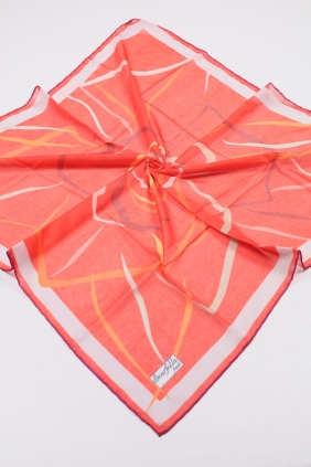 Scarfella Soft El Dikişli Eşarp Desen-318