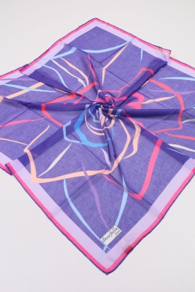 Scarfella Soft El Dikişli Eşarp Desen-318