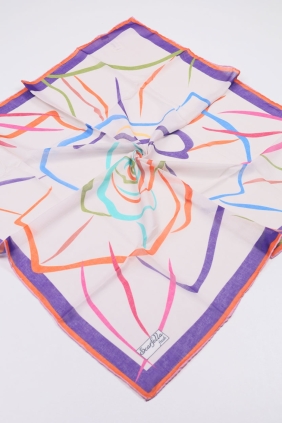 Scarfella Soft El Dikişli Eşarp Desen-318