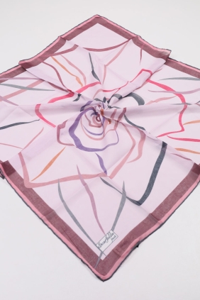 Scarfella Soft El Dikişli Eşarp Desen-318