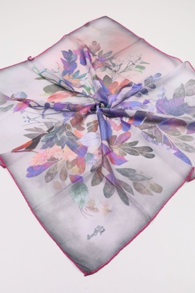 Scarfella Soft El Dikişli Eşarp Desen-322