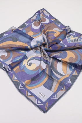 Scarfella Soft El Dikişli Eşarp Desen-327