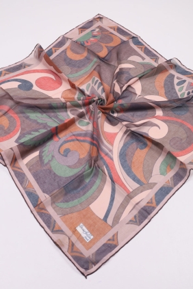 Scarfella Soft El Dikişli Eşarp Desen-327