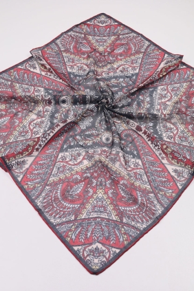 Scarfella Soft El Dikişli Eşarp Desen-328