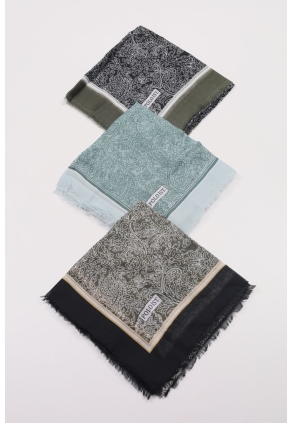 Poloist Desenli Sökme Tülbent - Desen-326