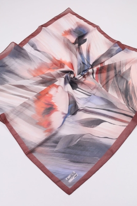 Scarfella Desenli Soft Angel Eşarp - Desen-22