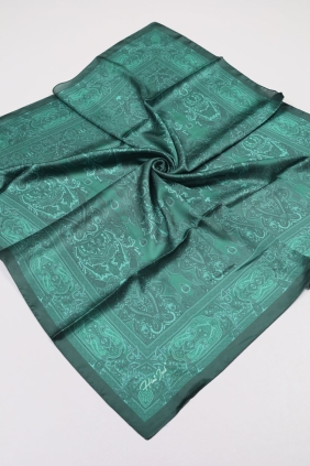 Hint İpek Desenli Vual Eşarp - Desen-03