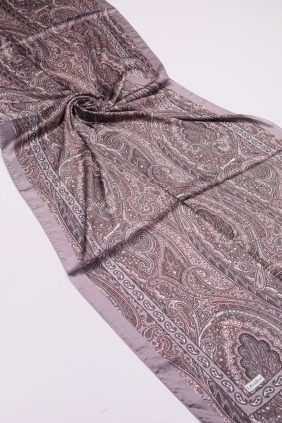 Levidor Desenli Hint İpeği Şal - Desen-09