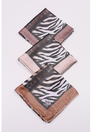 Levidor Desenli Kristal Eşarp - Desen-36