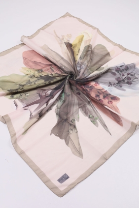 Scarfella Desenli Soft Angel Eşarp - Desen-23