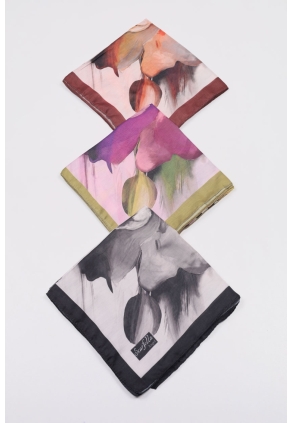 Scarfella Desenli Soft Angel Eşarp - Desen-24