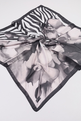 Scarfella Desenli Soft Angel Eşarp - Desen-24