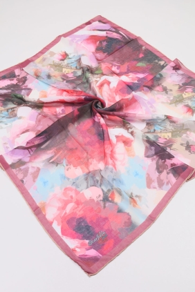 Scarfella Soft El Dikişli Eşarp Desen-329