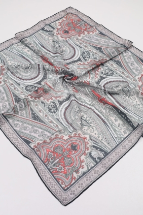 Scarfella Soft El Dikişli Eşarp Desen-330