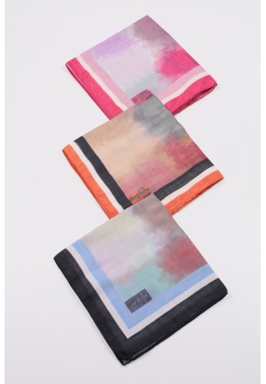 Scarfella Desenli Soft Angel Eşarp - Desen-25