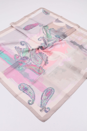 Scarfella Desenli Soft Angel Eşarp - Desen-27