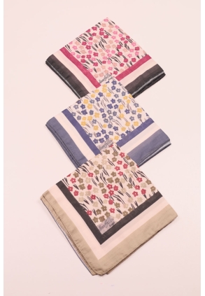 Scarfella Desenli Soft Angel Eşarp - Desen-30