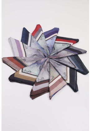 Scarfella Dijital Soft Eşarp - Desen-79