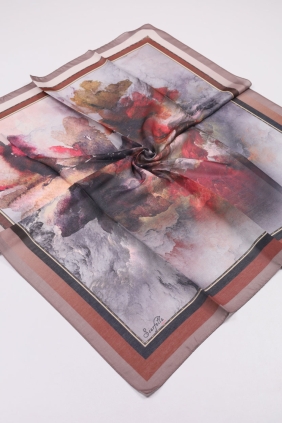 Scarfella Dijital Soft Eşarp - Desen-79