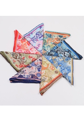 Scarfella Soft El Dikişli Eşarp Desen-333