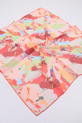 Scarfella Soft El Dikişli Eşarp Desen-334