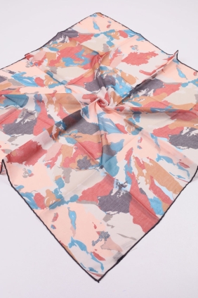 Scarfella Soft El Dikişli Eşarp Desen-334