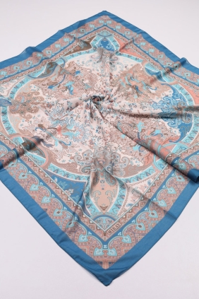 Miray Desenli 120 Cm Nevada Soft Eşarp - Desen-05