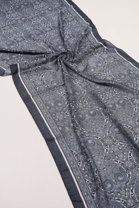 Scarfella Desenli Naturel Şal - Desen-79