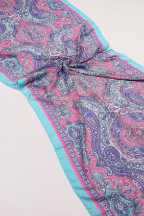 Scarfella Desenli Naturel Şal - Desen-80