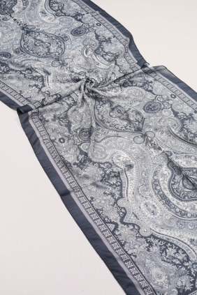 Scarfella Desenli Naturel Şal - Desen-80