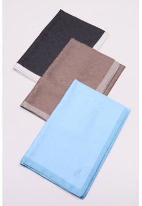 Belli Fresh Monogram Şal - Desen-03