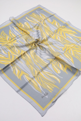 Scarfella Desenli Vual İpek Eşarp - Desen-06