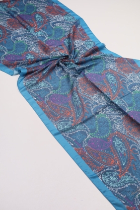 Scarfella Desenli Naturel Şal - Desen-83