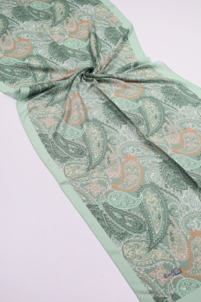 Scarfella Desenli Naturel Şal - Desen-83