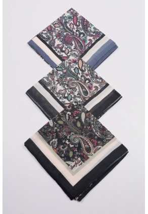 Scarfella Desenli Soft Angel Eşarp - Desen-40