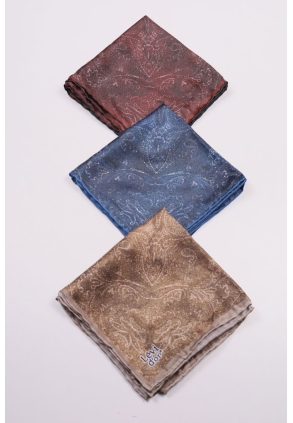 Levidor Desenli Kristal Eşarp - Desen-37