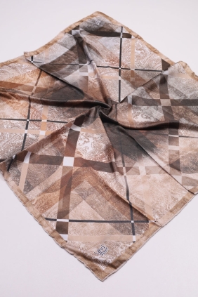 Levidor Desenli Kristal Eşarp - Desen-38