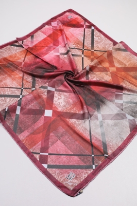 Levidor Desenli Kristal Eşarp - Desen-38